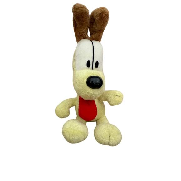 Garfield’s Pal Odie Dog Stuffed Animal Plush Play by Play PAWS Large Vintage 8” - Picture 2 of 5
